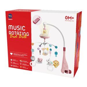 NEW Youbeien Music Rotating Bed Bell Mobile with Remote Control